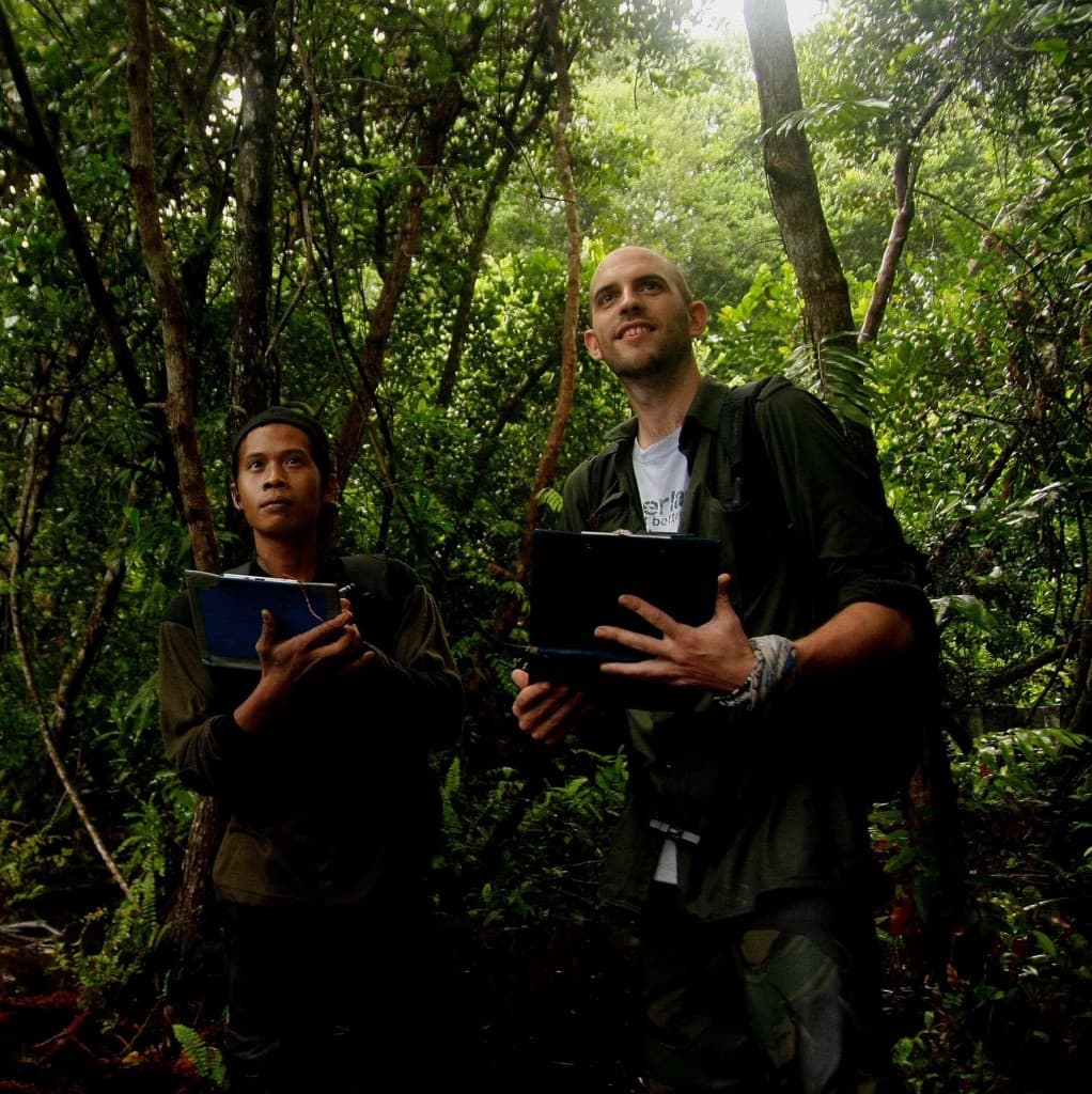 Ben Buckley And Unyil 2 - Sabangau Forest - Credit Unkown - 2011